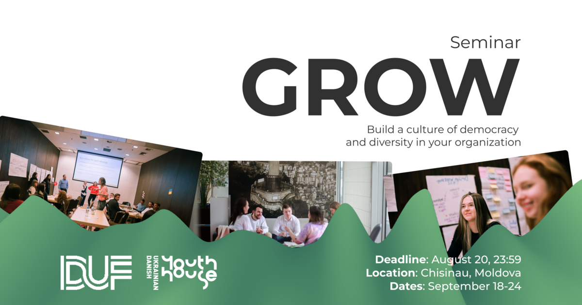 Ukrainian activists, join the Grow seminar